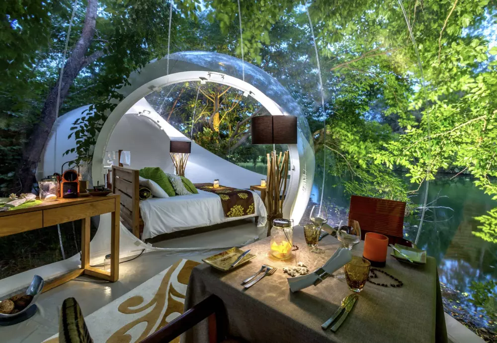 travel inflatable bubble tent