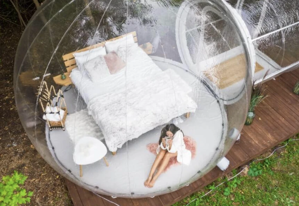 travel inflatable bubble tent